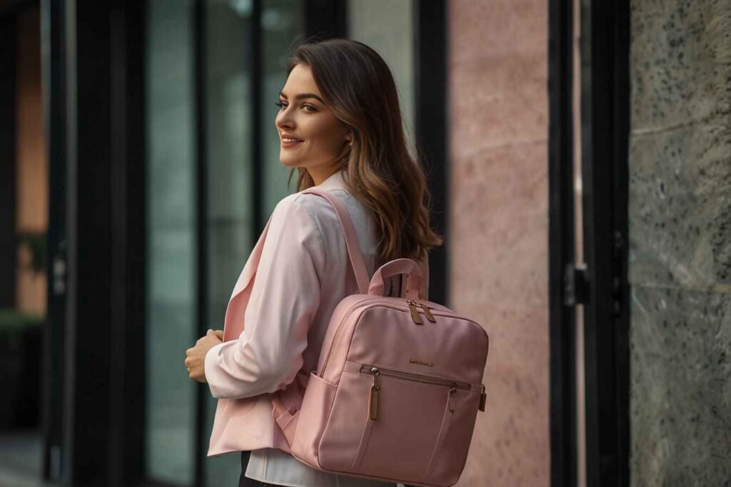 American Tourister Ivy laptop backpack for women professionals